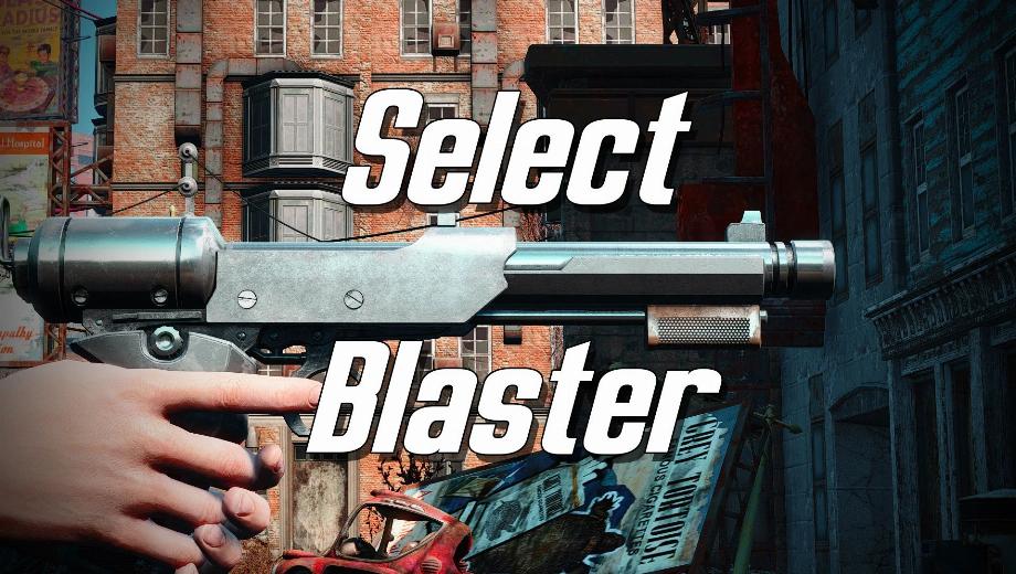 Fallout 4 Select Blaster Mod v1.0.2