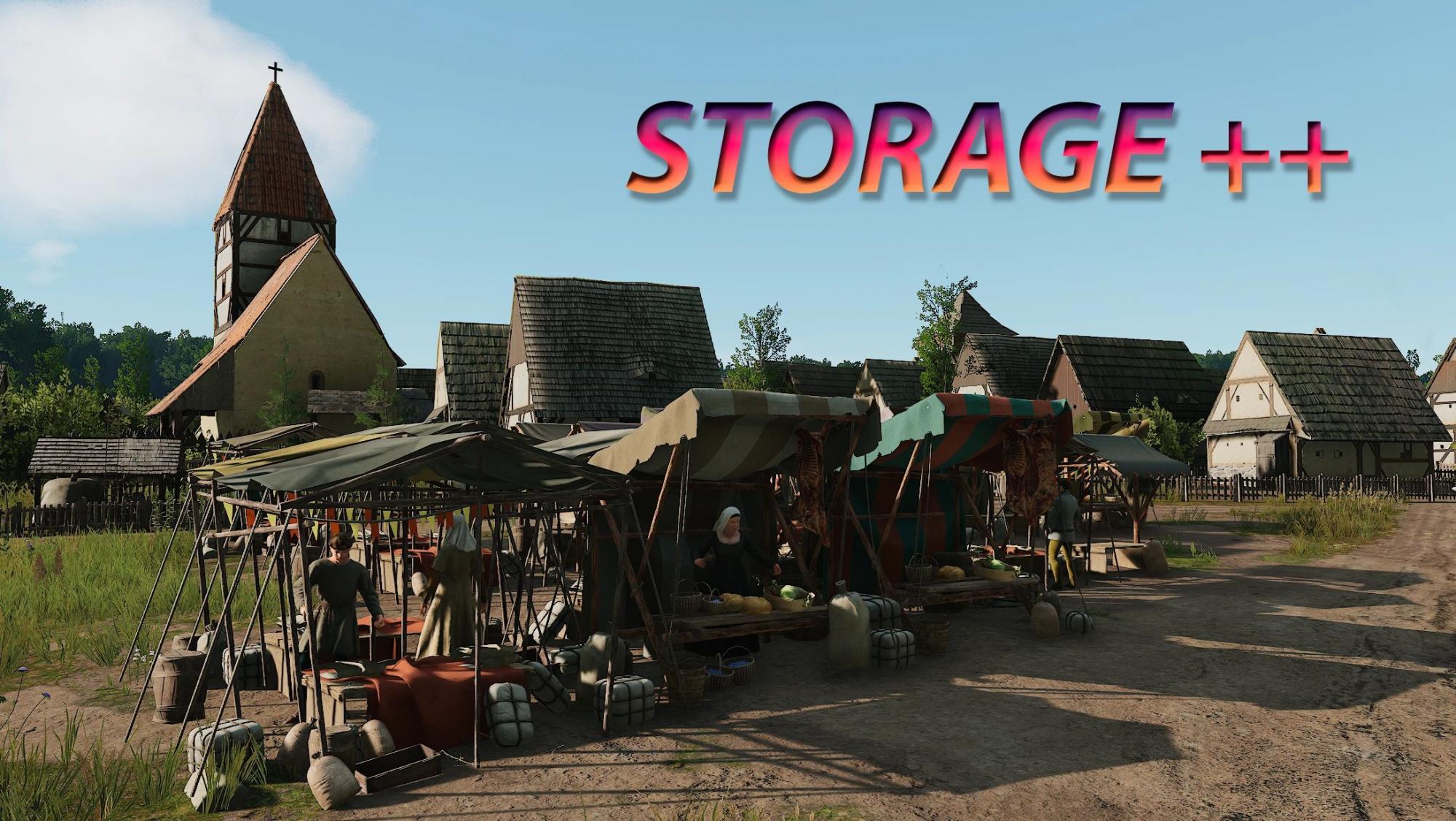Manor Lords ALMACENAMIENTO Plus Mod v1.3