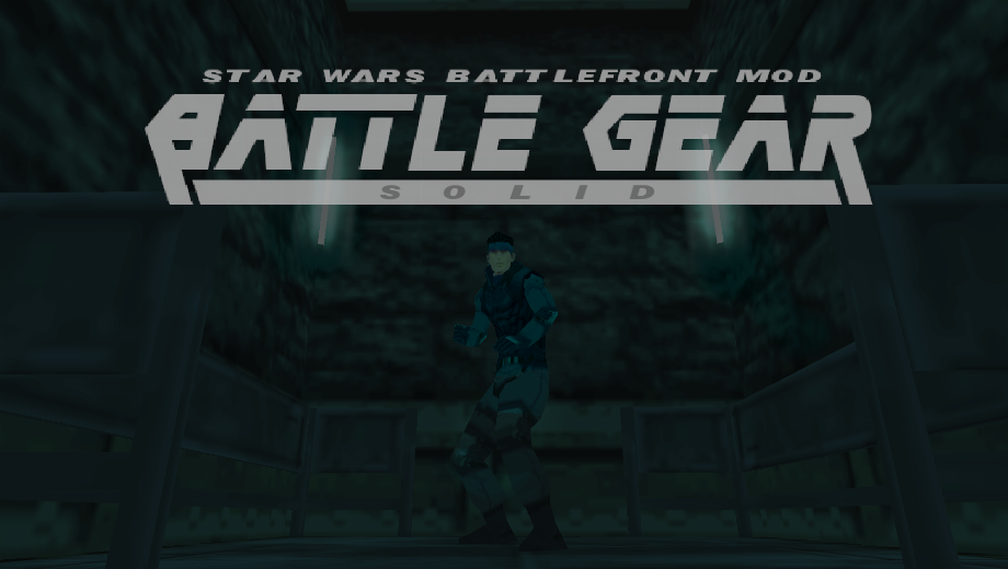 Star Wars Battlefront II Battle Gear Solid Mod v1.0