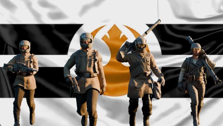 Star Wars: Battlefront II (2017) Spark of Resistance - Faction Refinements Mod v1.0
