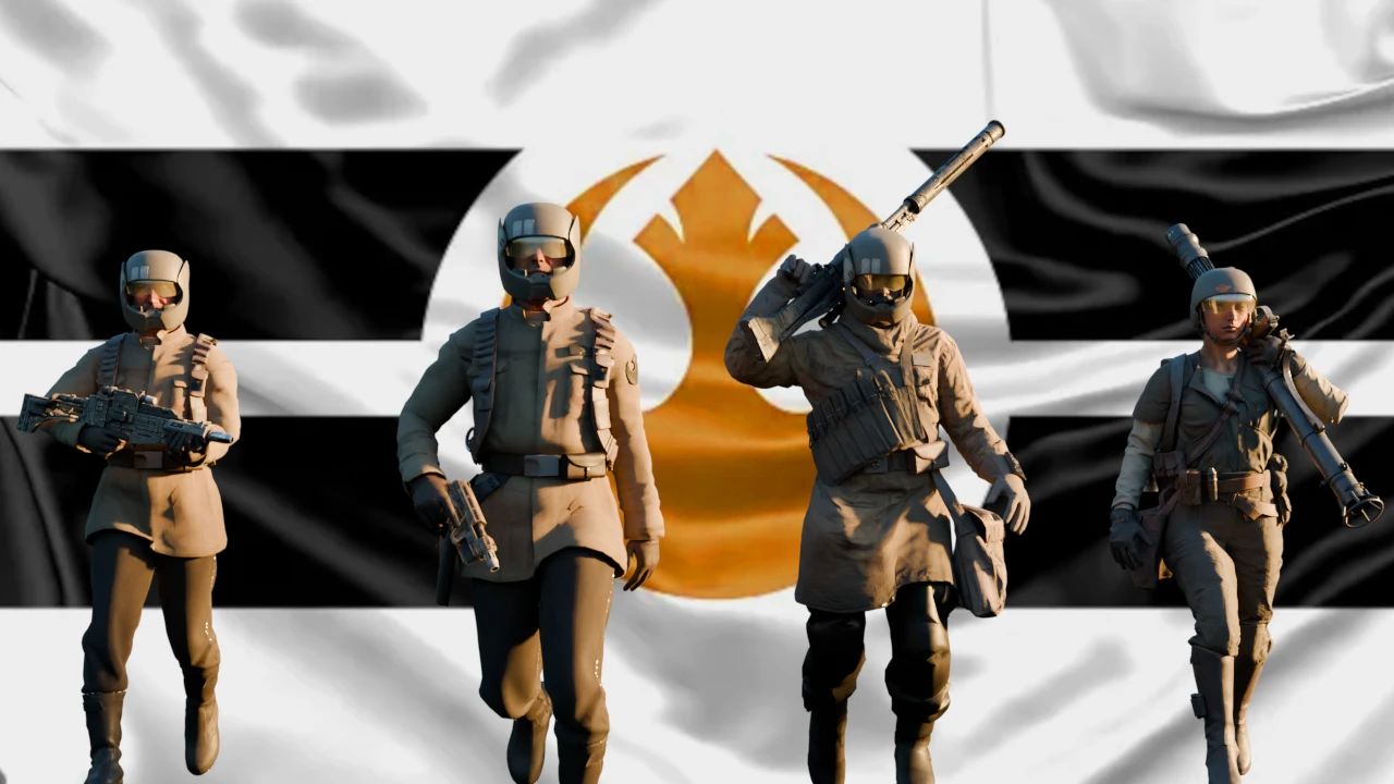 Star Wars : Battlefront II (2017) Spark of Resistance - Faction Refinements Mod v1.0