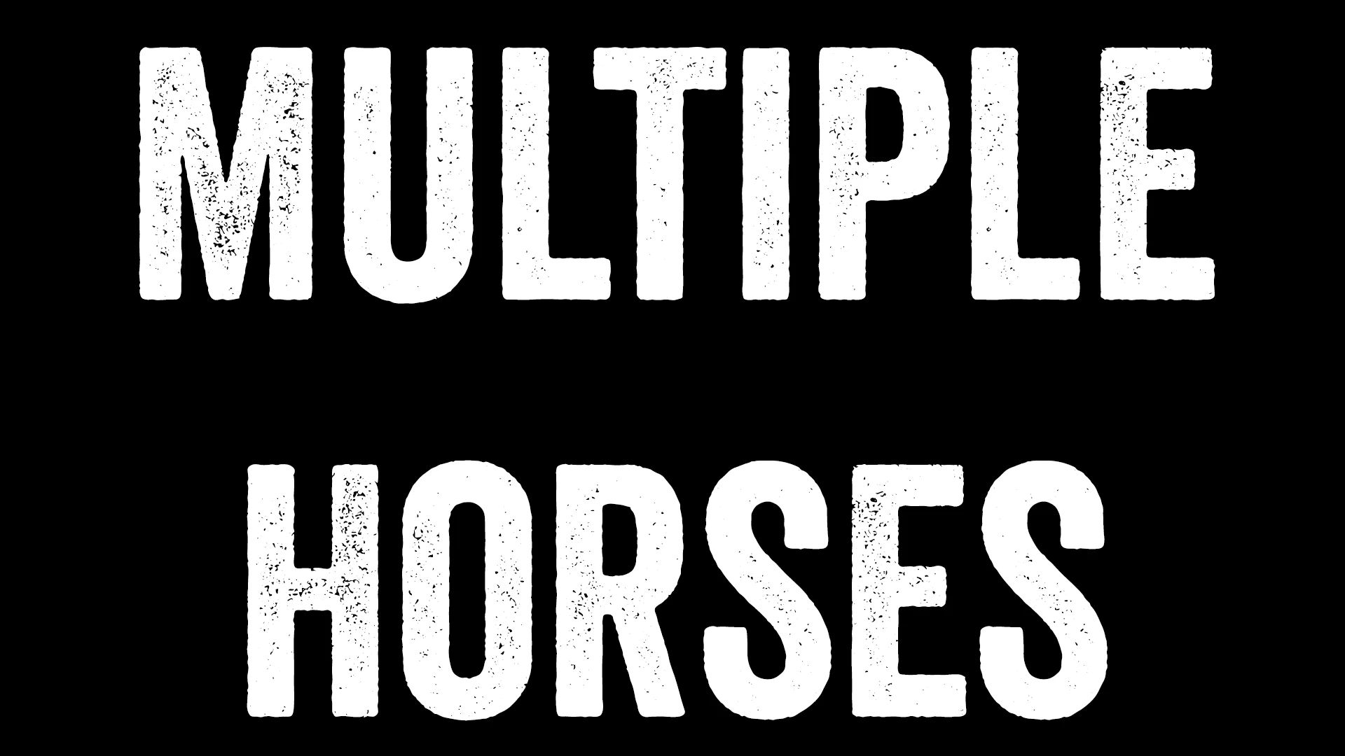 Stardew Valley Multiple Horses Mod v1.0