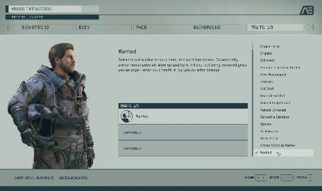 The Best Character Traits in Starfield