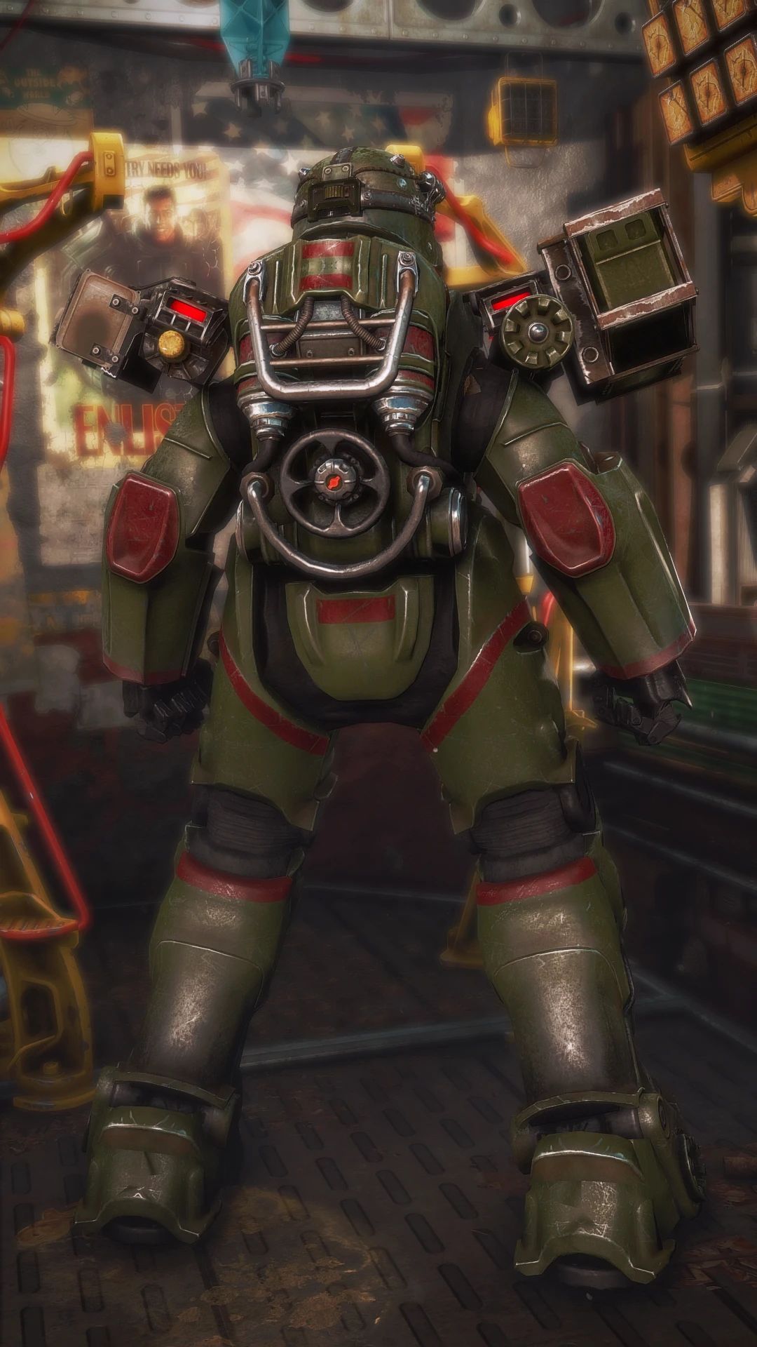 Mod de armadura de artillero de Tumbajamba para Fallout 4 v1.0