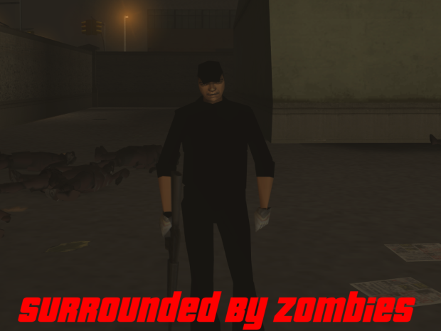 Grand Theft Auto III Rodeado De Zombies Mod v1.0