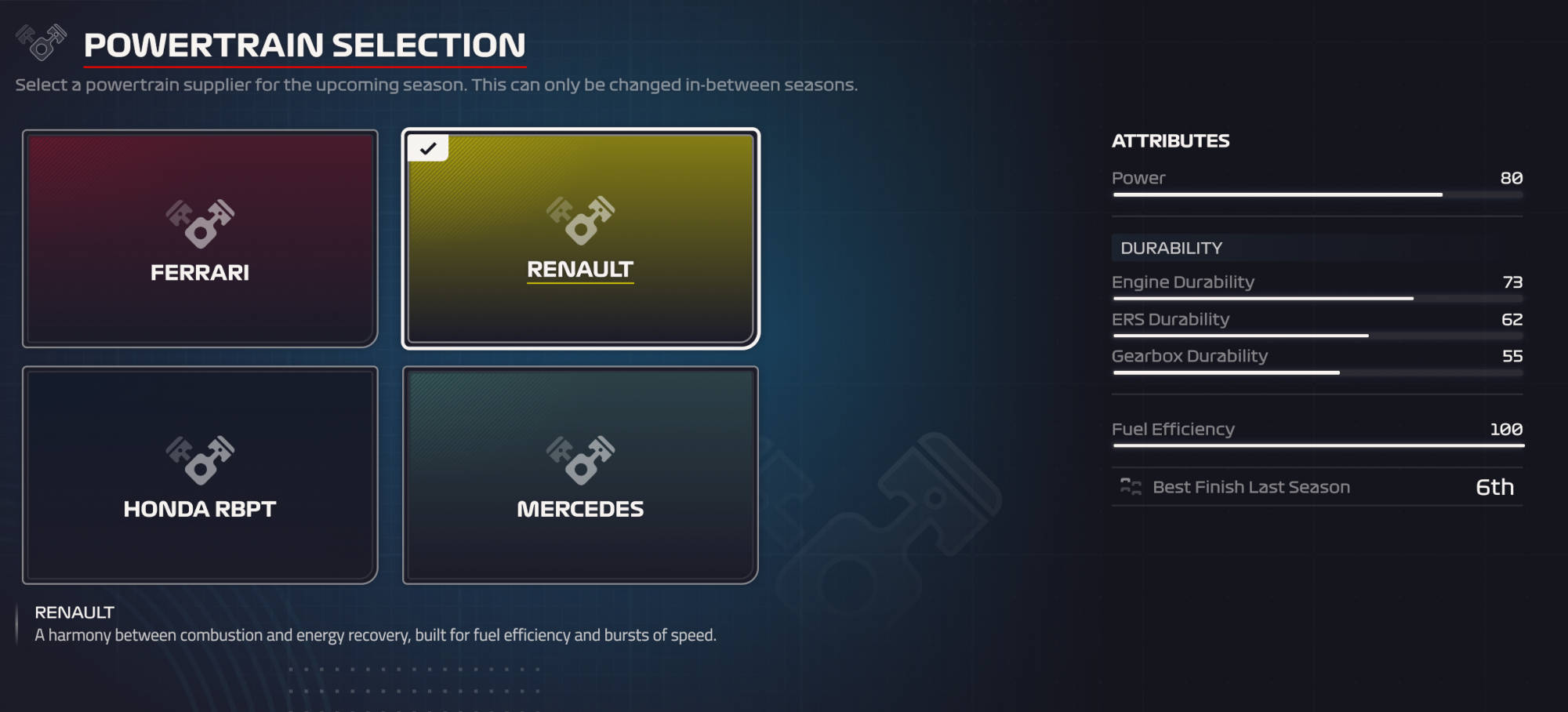 F1 Manager 2024 Engine Guide - Wie Sie den besten Motor für Ihre Rennstrategie auswählen