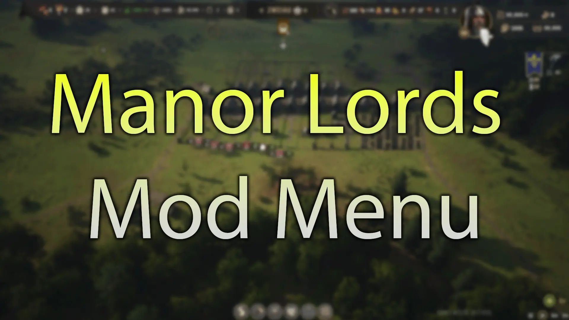 Manor Lords Simple Manor Lords Mod Menu v1.0.6