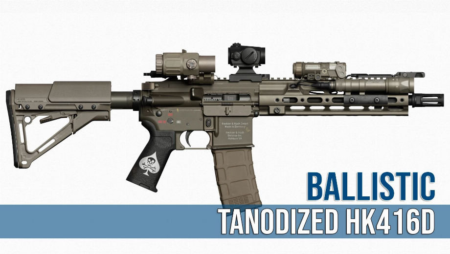 Ready or Not Tanodized HK416D Mod v1.1