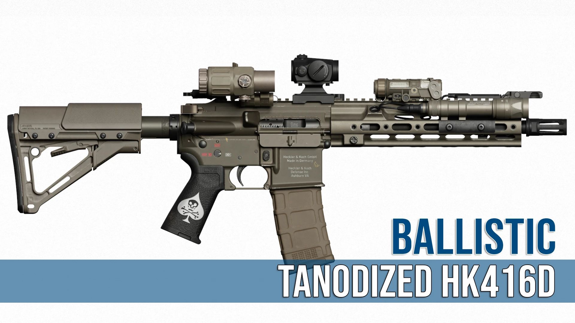 Listo o no Tanodized HK416D Mod v1.1