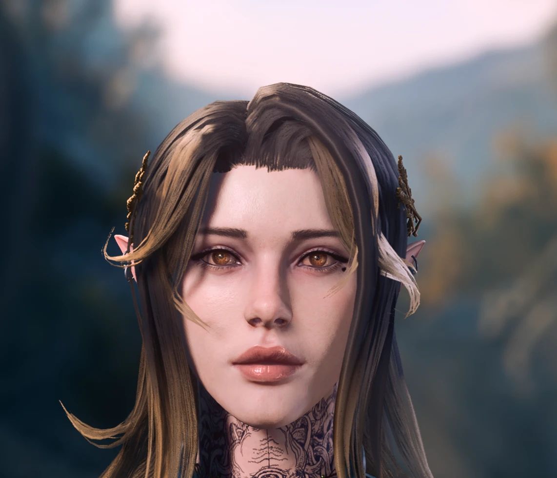 Baldur's Gate 3 Fairy Hairstyle Mod v1.5
