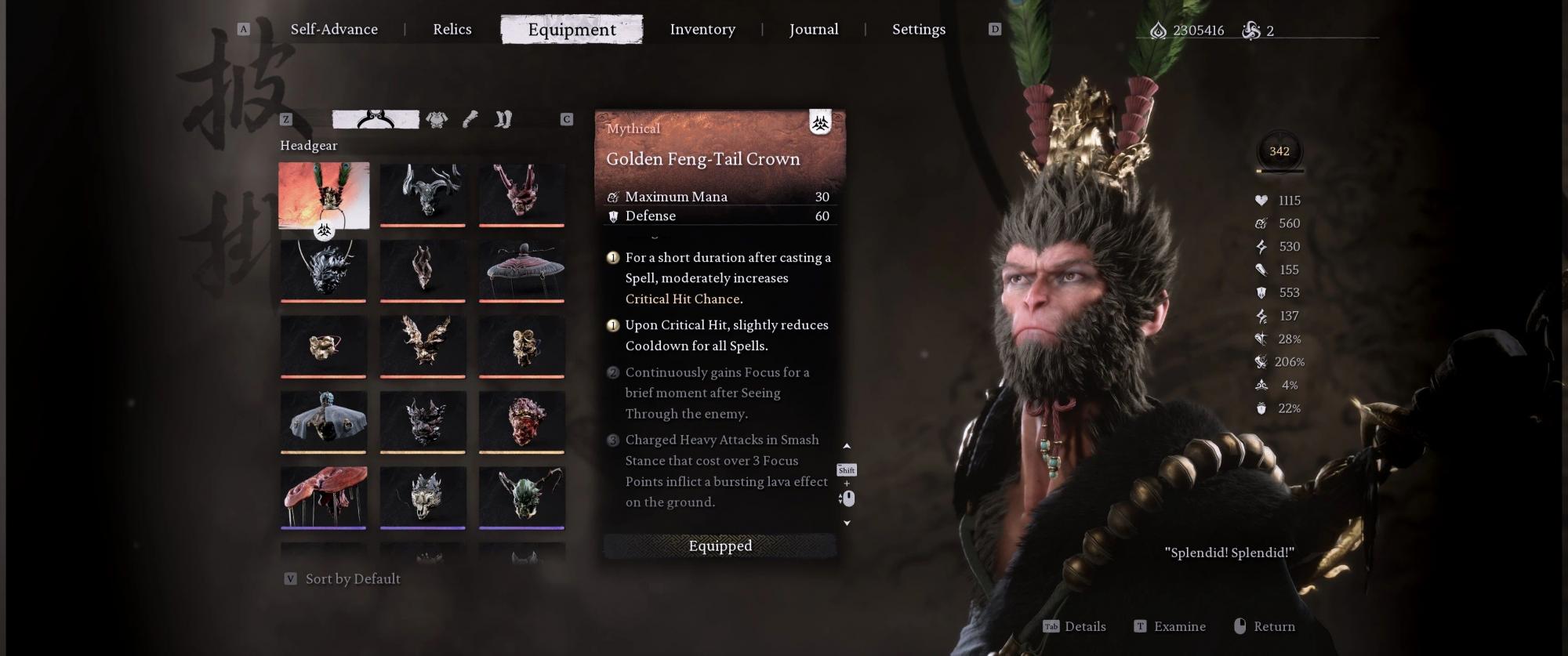 Black Myth : Wukong Overall Set Enhancement Mod v1.3.2