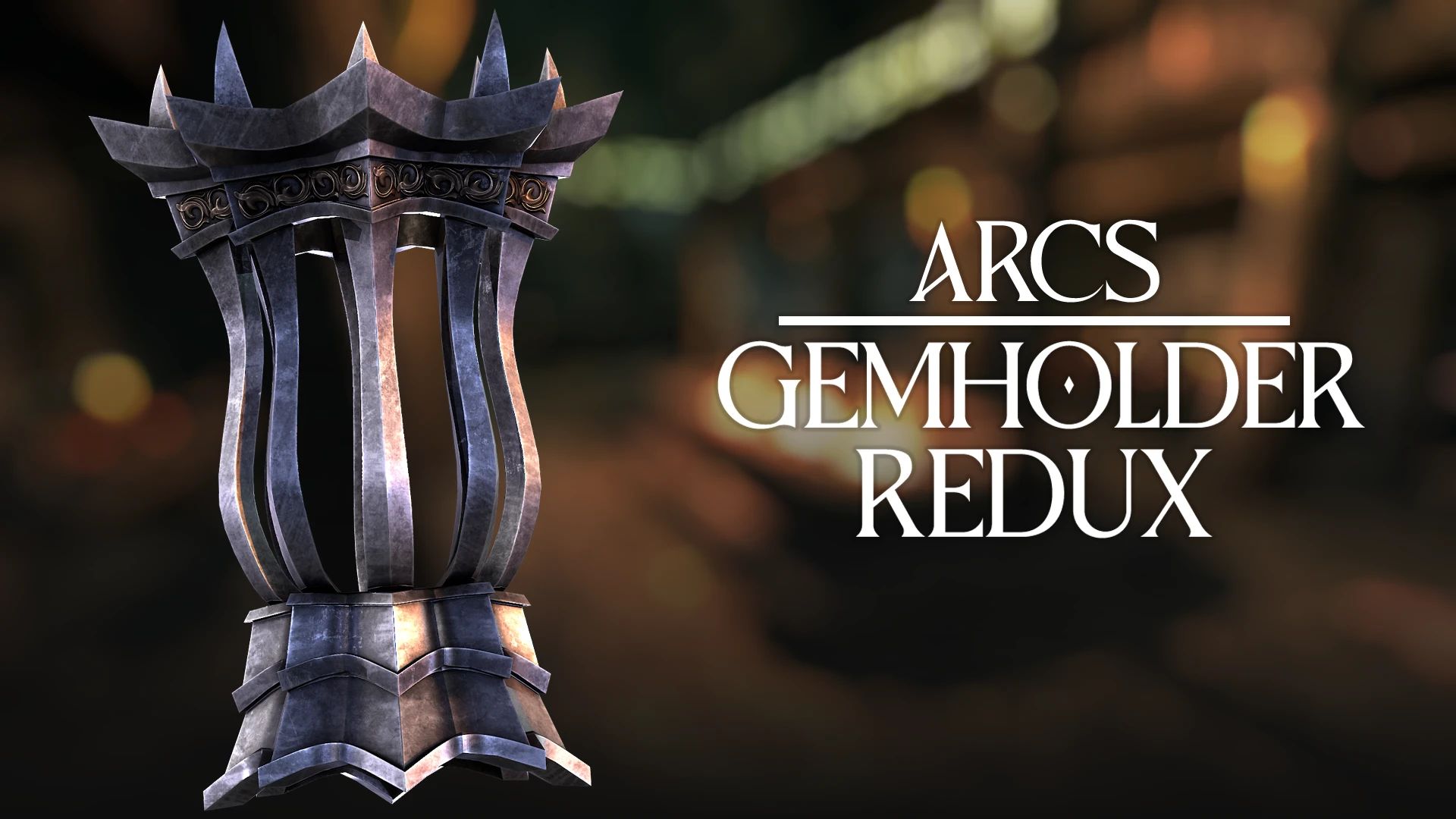 The Elder Scrolls V : Skyrim Special Edition Arc's Gem Holder Redux Mod v1.0