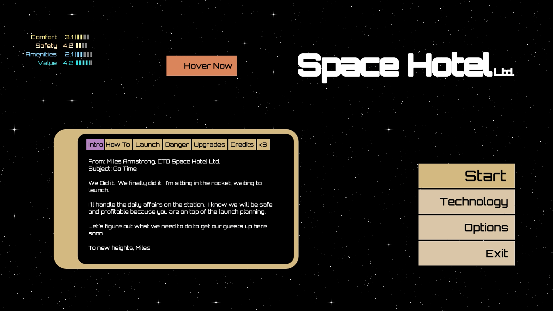 Hotel Espacial Ltd. Juego completo gratuito