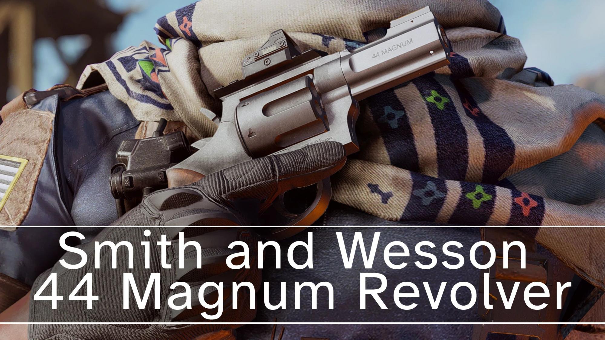 Fallout 4 VWR - Mod. Revólver Smith and Wesson 44 Magnum v1.1