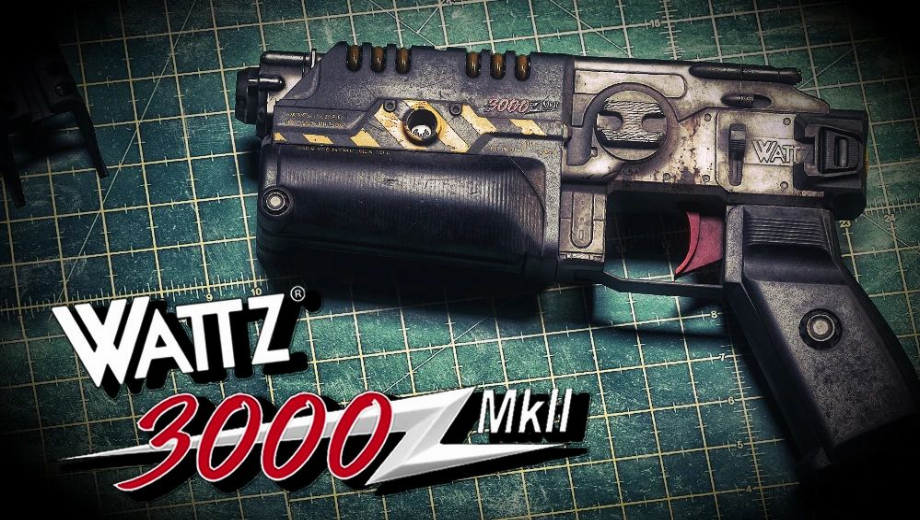 Fallout 4 Wattz 3000 mkII Laser gun Mod v1.1