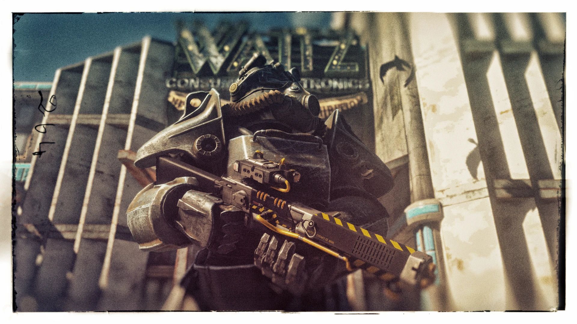 Fallout 4 Wattz 3000 mkII Laser gun Mod v1.1