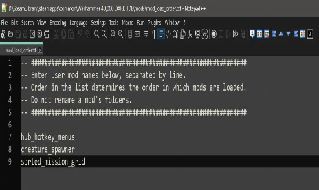 Warhammer 40,000: Darktide Mod Loader v24.06.27