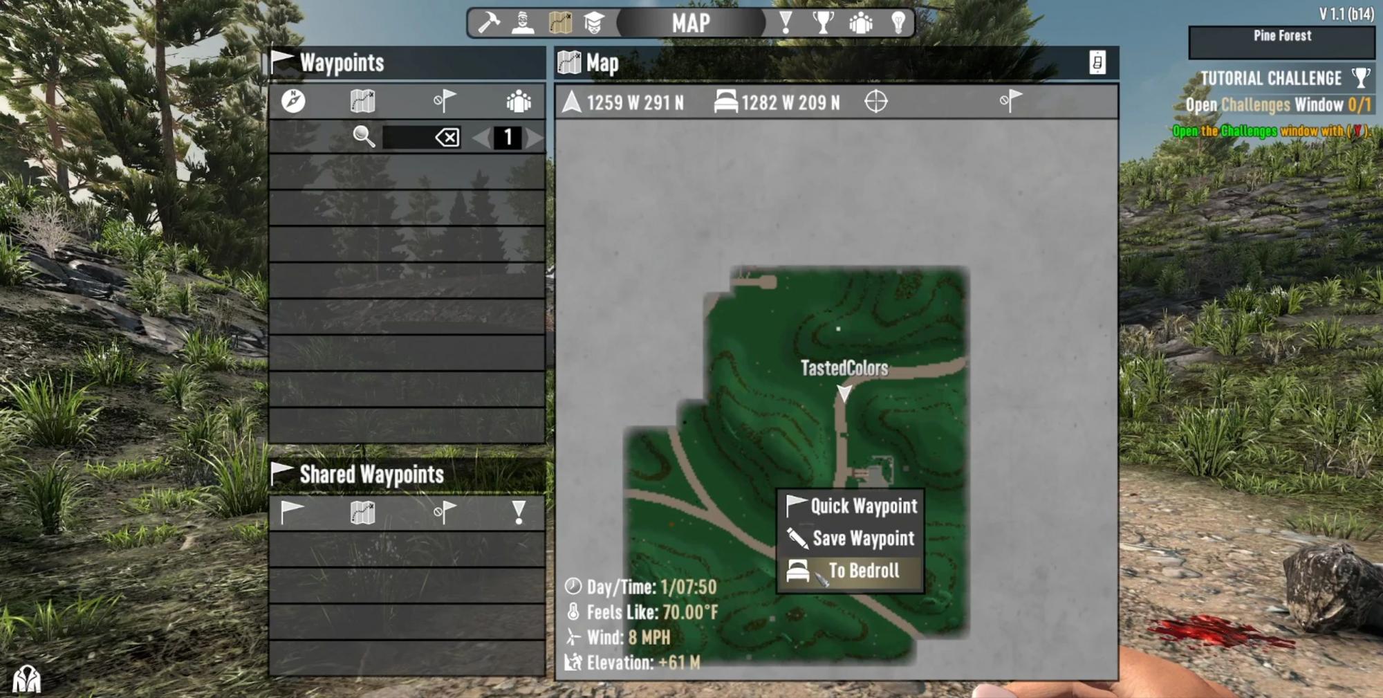 7 Tage bis zum Tod Schnellreise zur Bettrolle Mod V1.1-b14