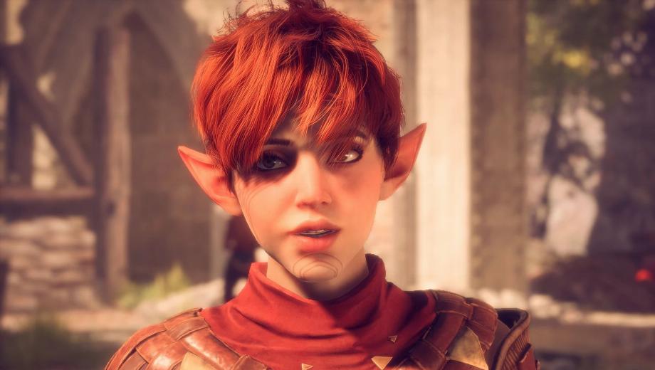 Dragon Age: La Guardia del Velo Shianorah - Mujer elfo deslizante y guardar archivo Mod v1.0