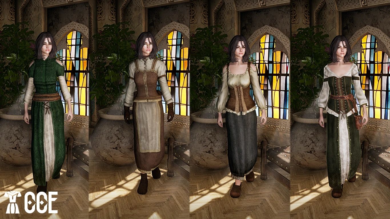 The Elder Scrolls V: Skyrim Special Edition Common Clothing Expansion Mod v1.2