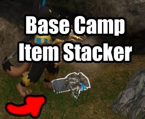 Palworld Base Camp Item Stacker Mod v1.0