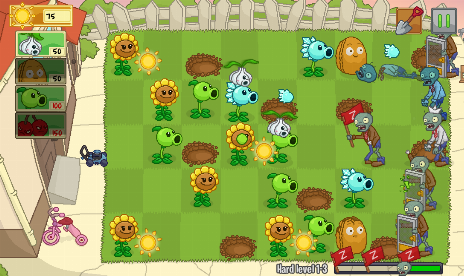 Plants vs. Zombies Neighborhood Defense Free Full Game v1.3