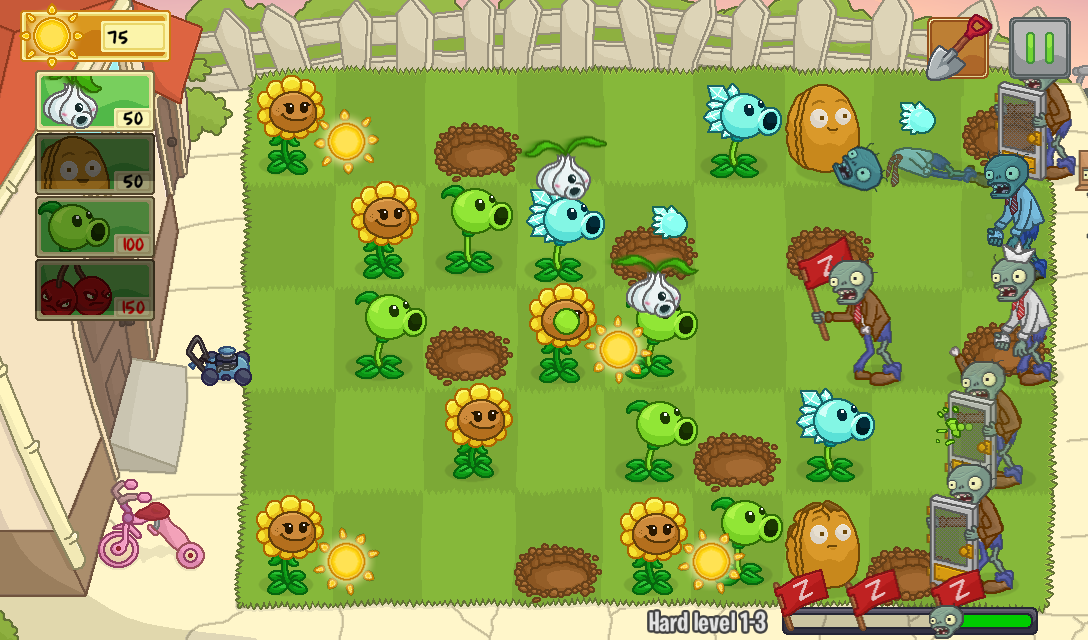 Plants vs. Zombies Neighborhood Defense Juego Completo Gratis v1.3
