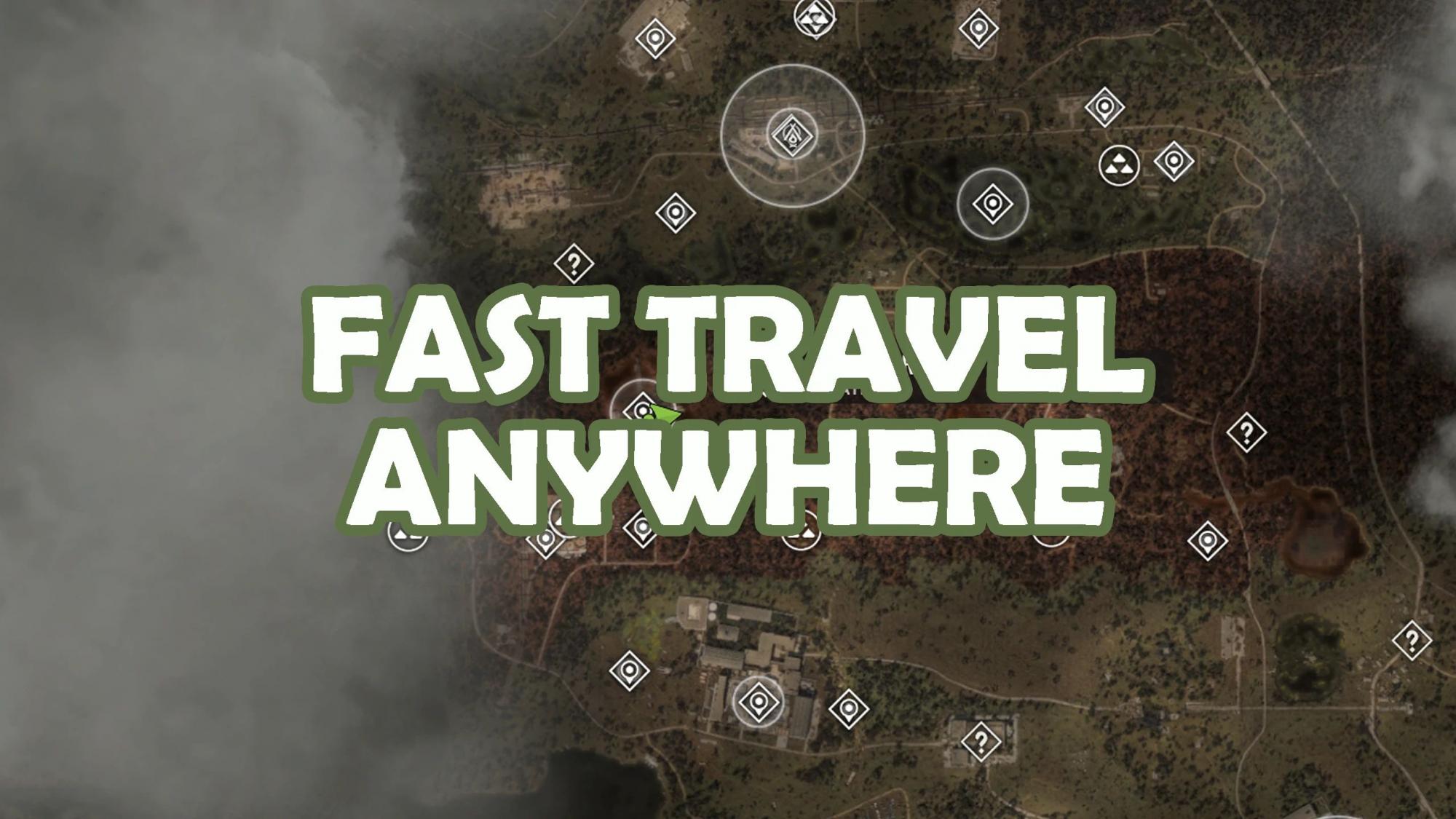 S.T.A.L.K.E.R. 2: Heart of Chornobyl Fast Travel Anywhere Mod v1.6