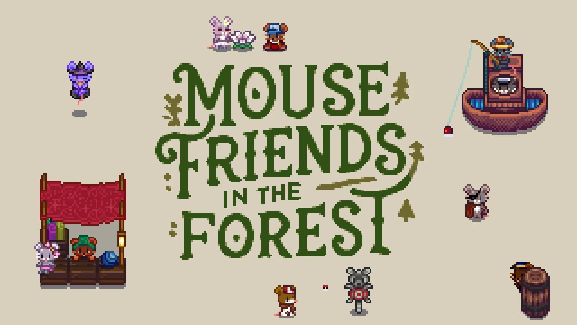 Stardew Valley Mouse Friends in the Forest Mod v1.0.0