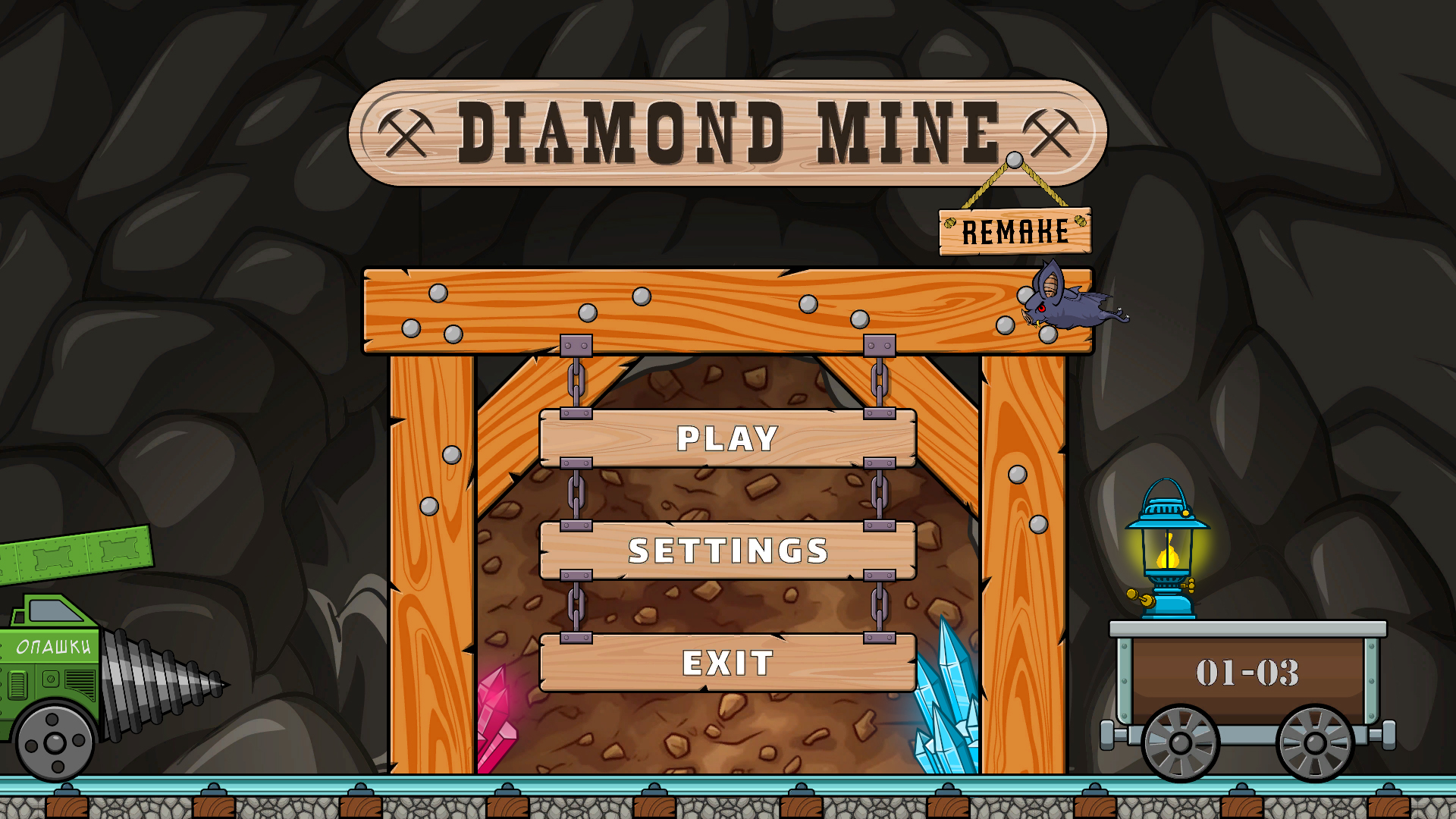 Diamond Mine Remake Juego completo gratis