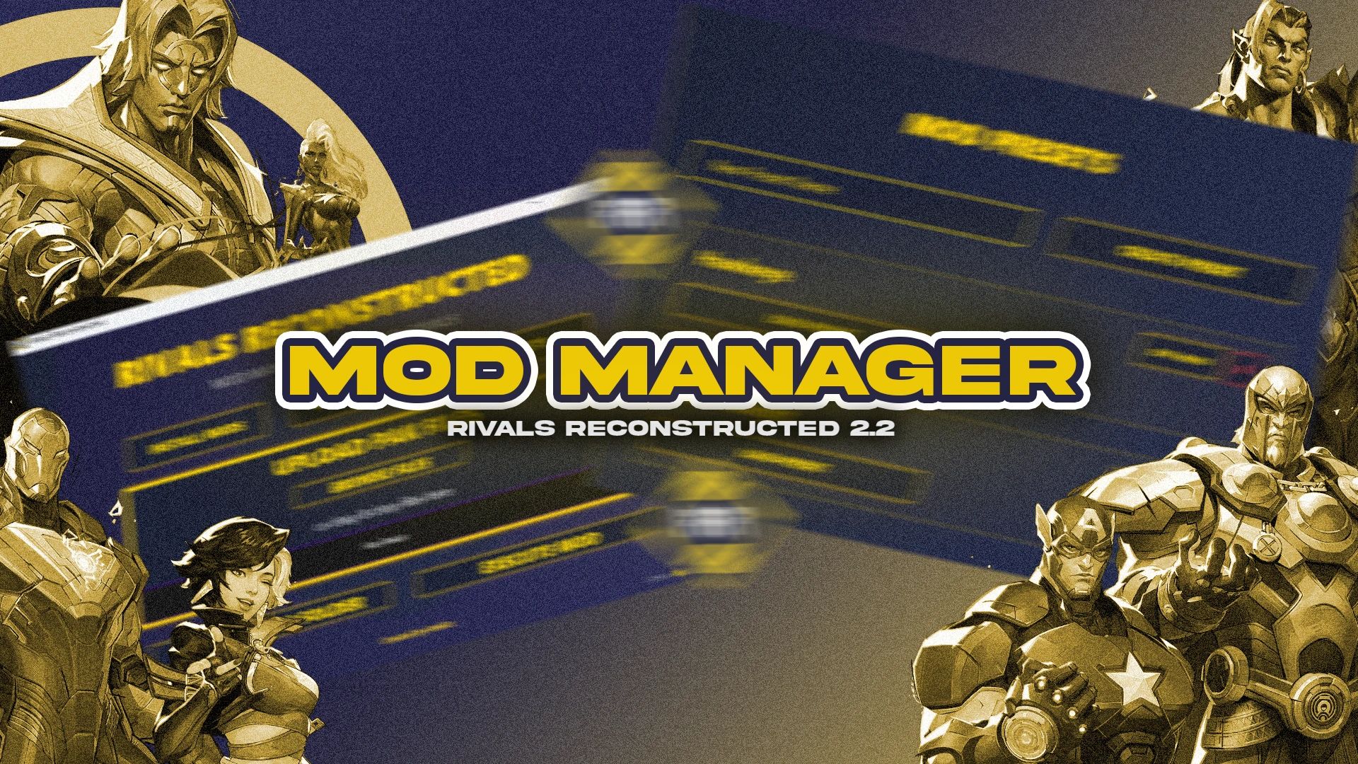 Marvel Rivals Rivals Reconstructed - Mod Manager pour Marvel Rivals v2.2