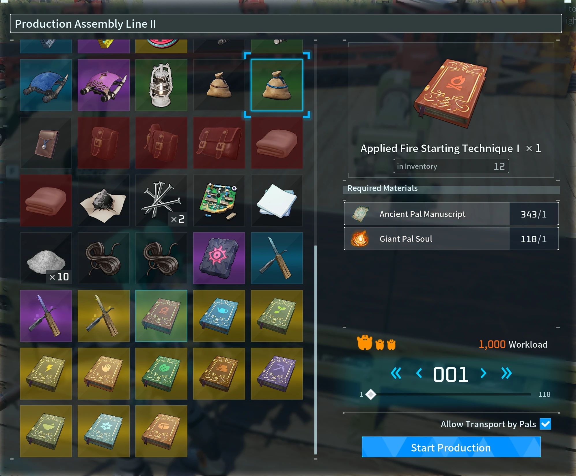 Palworld Craft Work Suitability Books Mod v1.0