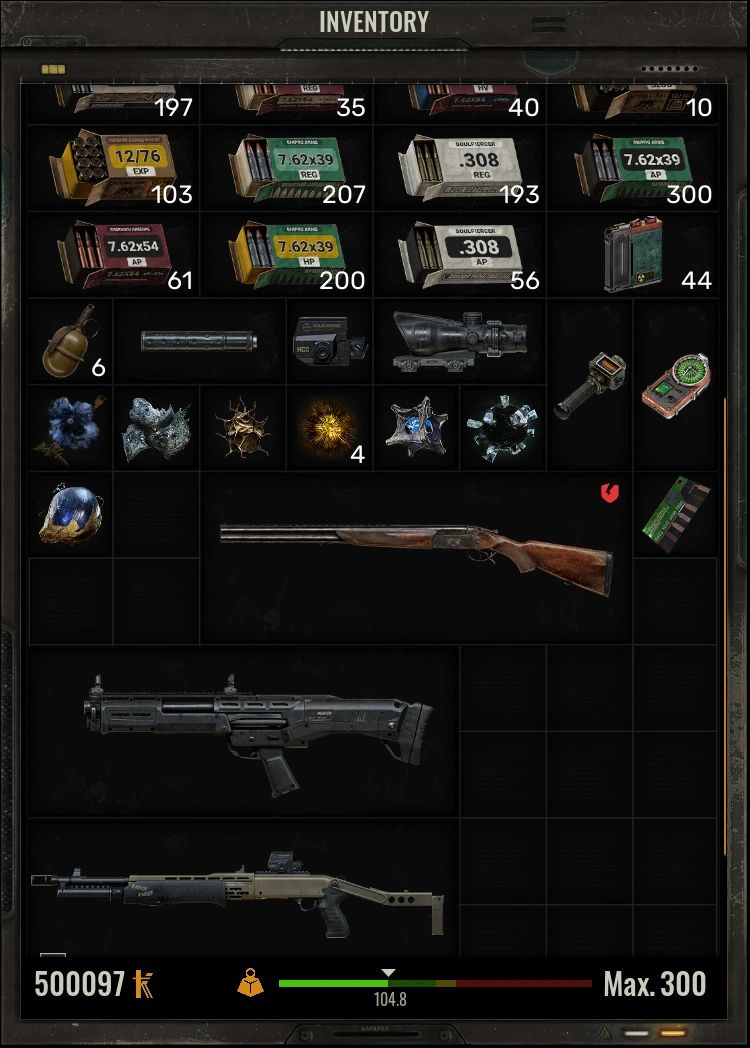 S.T.A.L.K.E.R. 2: Heart of Chornobyl Higher Max Carry Weight Mod v1.0