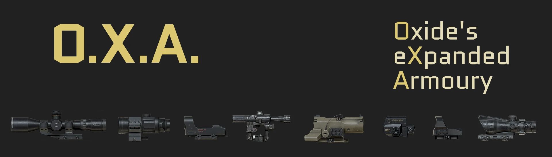 S.T.A.L.K.E.R. 2: Heart of Chornobyl OXA - Oxide's eXpanded Armory Mod v1.8.1