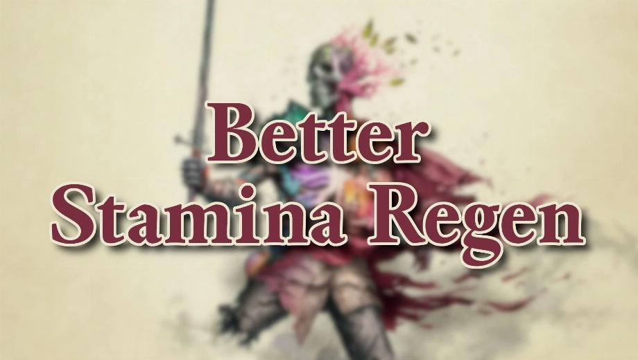 Avowed Better Stamina Regen Mod v1.0
