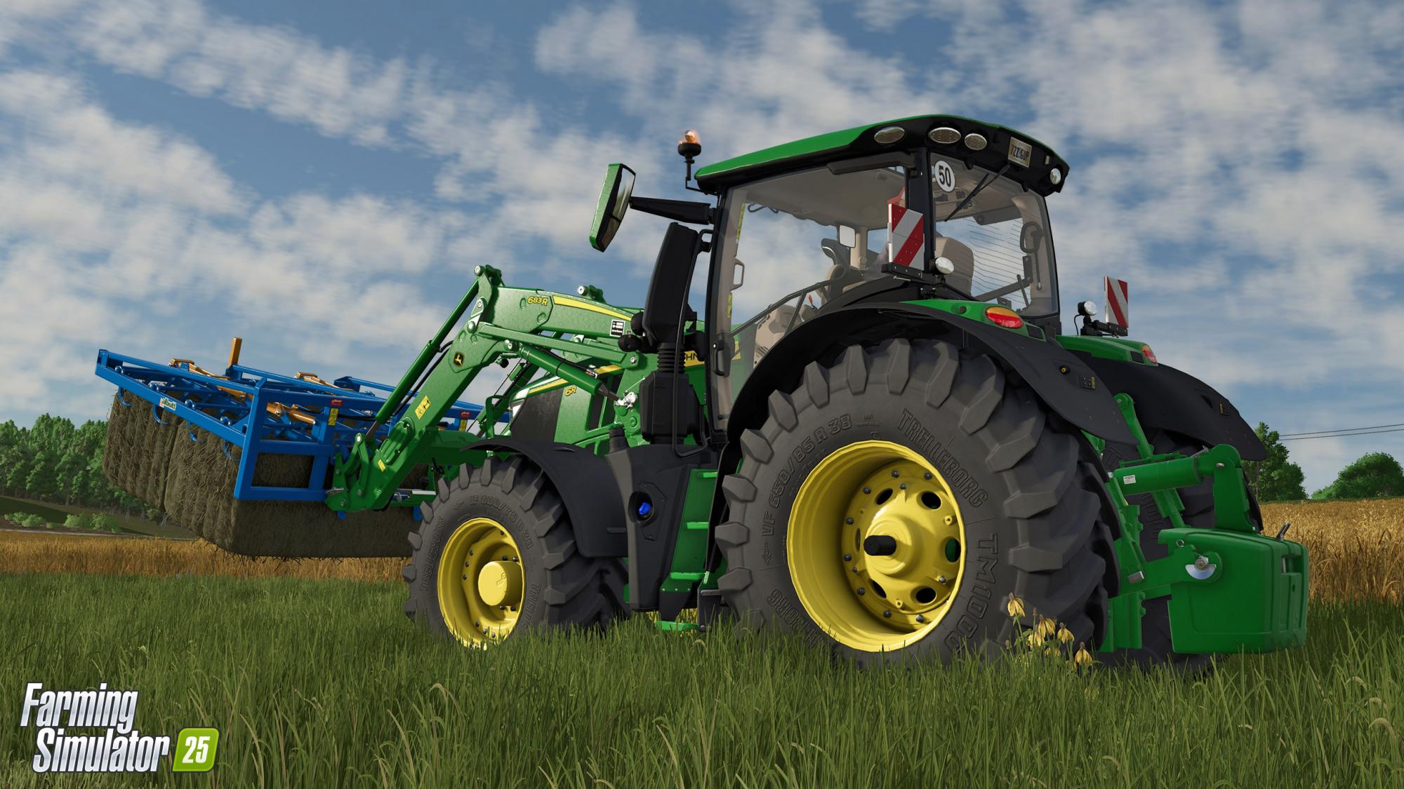 La première mise à jour gratuite du contenu de Farming Simulator 25 propose cinq nouveaux véhicules.