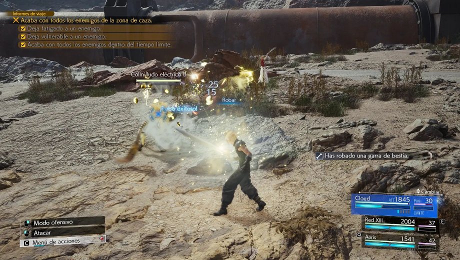 Final Fantasy VII Rebirth 100 Prozent Steal und Drop Rate Mod v1.0
