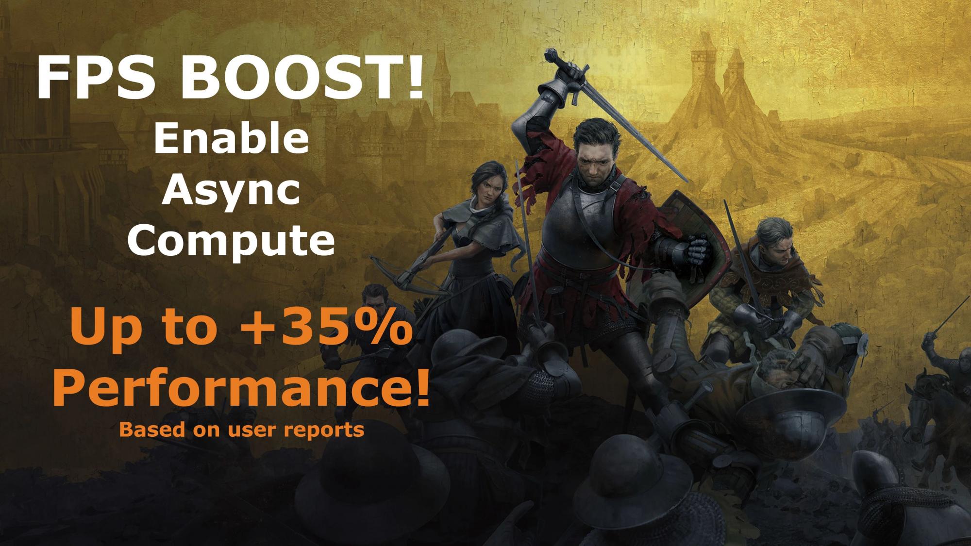 Kingdom Come: Deliverance II FPS Boost - Enable Async Compute - Conflict-Free Mod v1.0