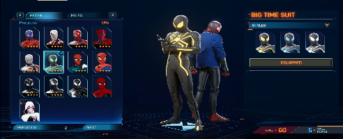 Marvel’s Spider-Man 2 MoreSuitSlots Mod v1.0.1