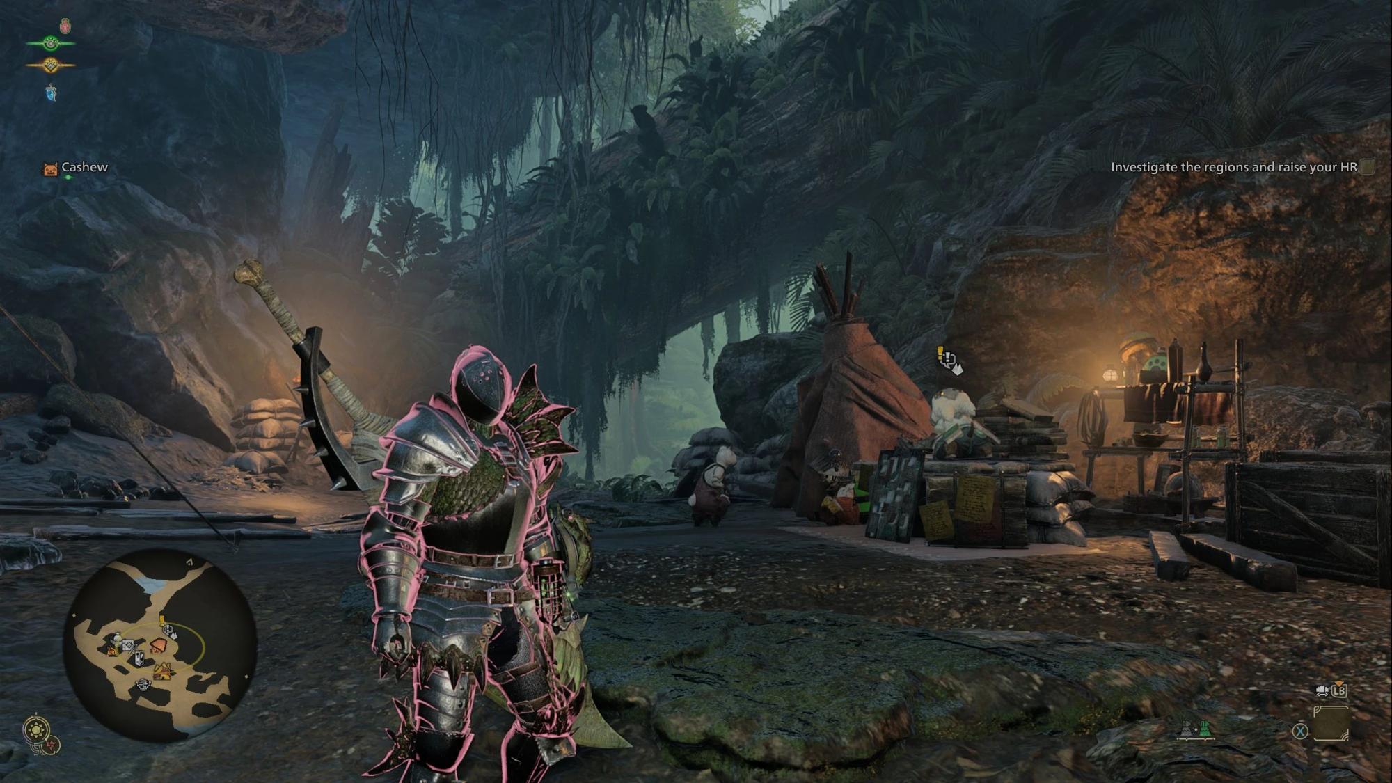 Monster Hunter Wilds Desactivar Lente Distorsión Mod v1.0