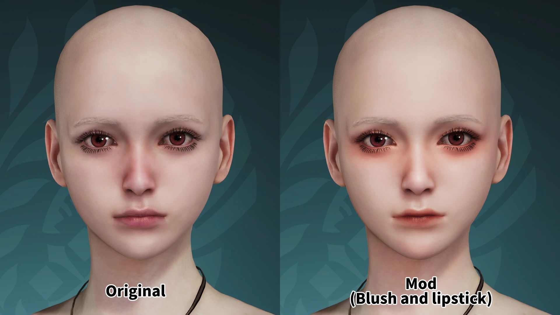 Monster Hunter Wilds Kawaii Maquillaje Cara Texturas Mod v1.2