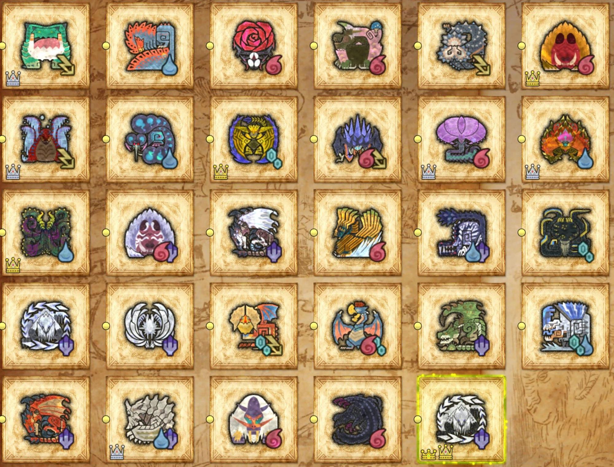 Monster Hunter Wilds Monster Weakness Icon Indicator for WILDS Mod v1.000.04.01
