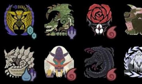 Monster Hunter Wilds Monster Weakness Icon Indicator for WILDS Mod v1.000.04.01