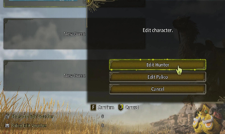 Monster Hunter Wilds Unlimited Character and Palico Edits Mod v1.0