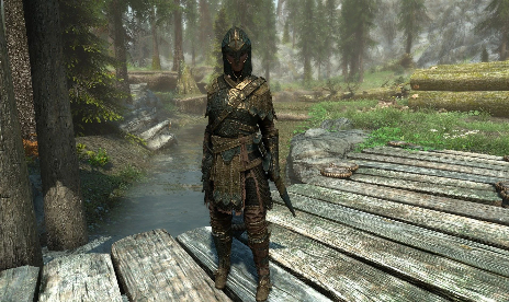 The Elder Scrolls V: Skyrim Special Edition Ancient Imperial Armor SE Mod v1.0