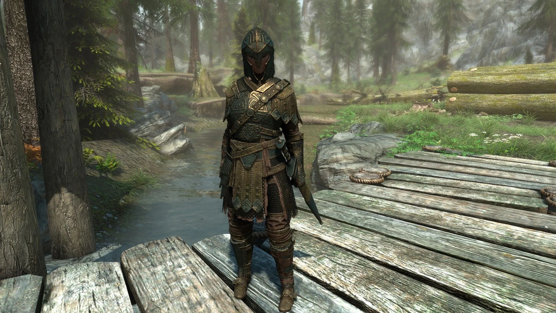 The Elder Scrolls V: Skyrim Special Edition Ancient Imperial Armor SE Mod v1.0