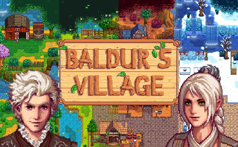 Stardew Valley Baldur’s Village Mod v1.6