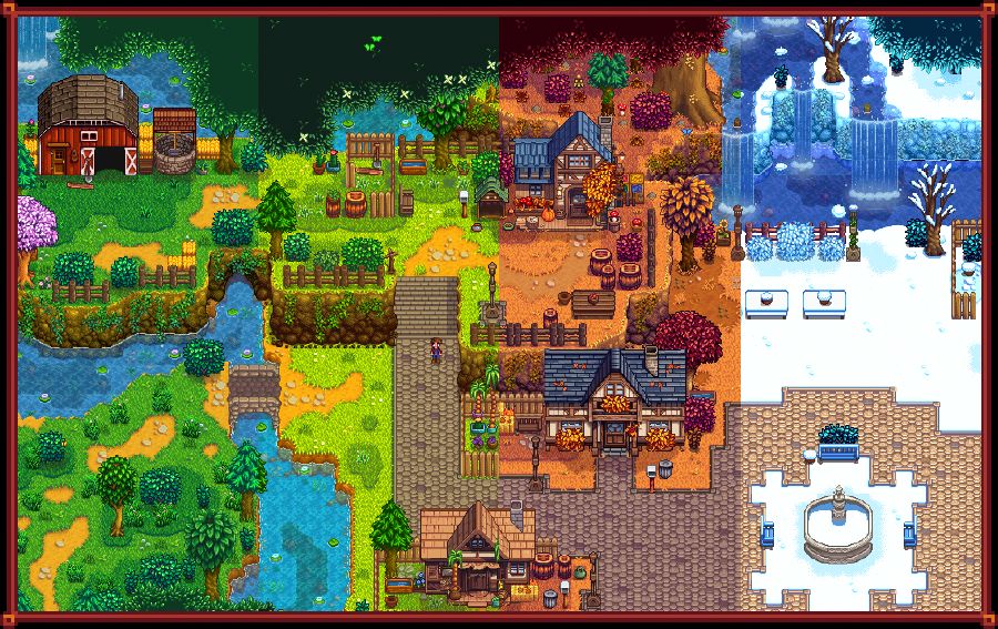 Stardew Valley Baldur's Village Mod v1.6