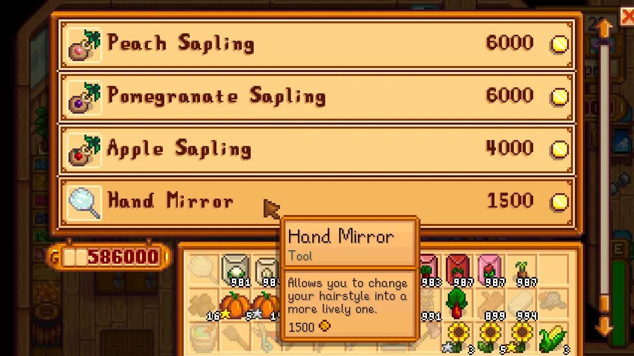 Stardew Valley Fashion Sense Mod v7.02