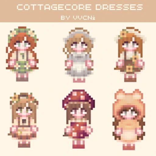 Stardew Valley FS_vvcni's_Cottagecore_Dresses Mod v1.0.0